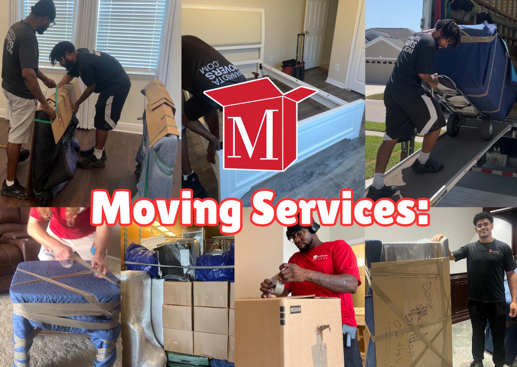 Manasota Movers team providing full moving services in Southwest Florida