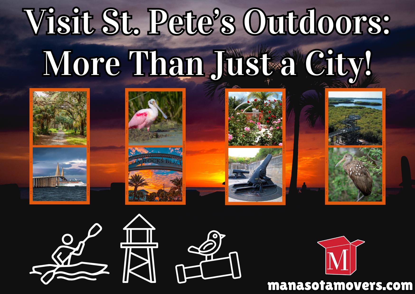 Nature in St. Pete, outdoor activities St. Pete, discover St. Pete, top things to do in St Pete, St Pete nature preserves, St Pete parks, skyway, family fun, florida botanical gardens, fort desoto